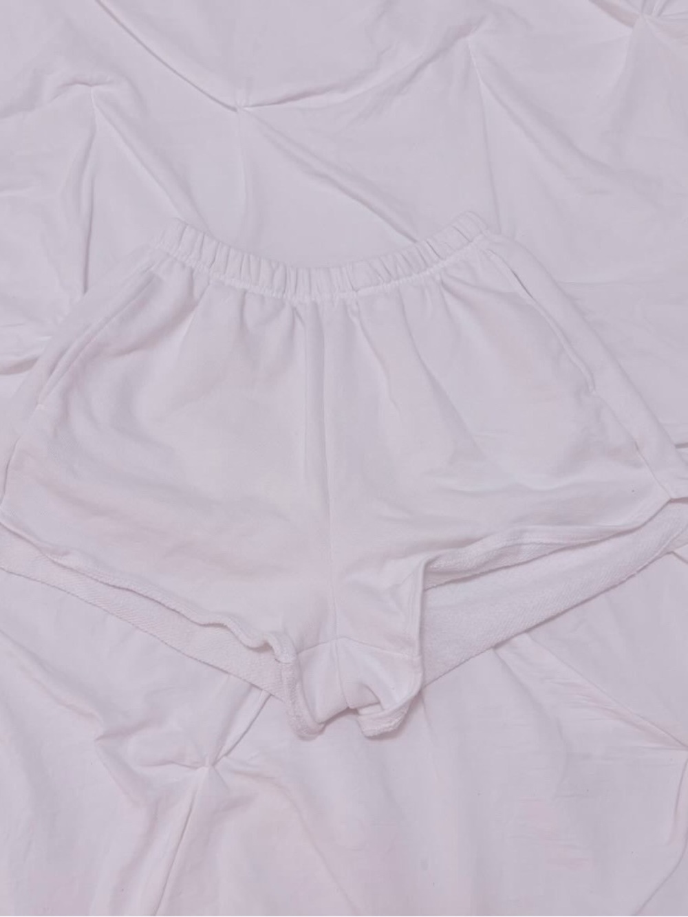 Classic Women's Lounge Shorts in White Small